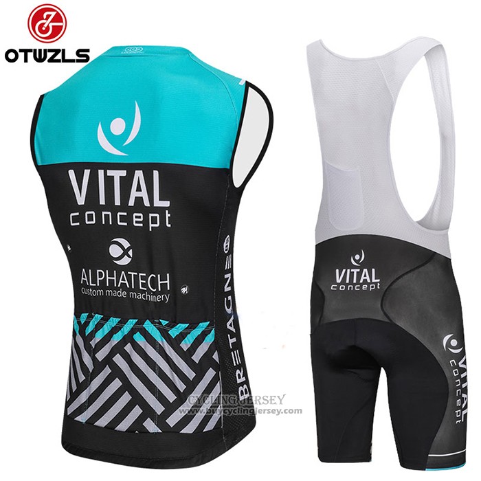 2018 Wind Vest Vital Concept Alphatech Blue and Black
